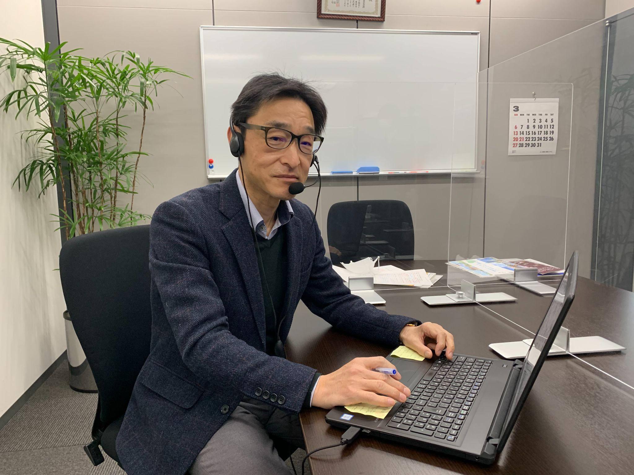 写真）豊田市駅前通り南開発株式会社執行役員中村礼二さん