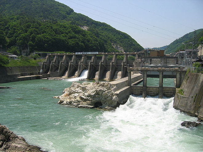 写真）東京電力HD 小田切ダム