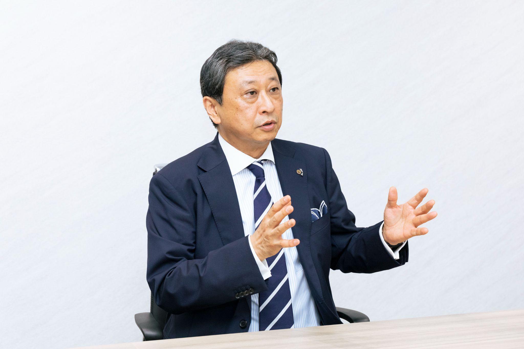 写真）中部電力株式会社　専務執行役員グローバル事業本部長　佐藤裕紀氏