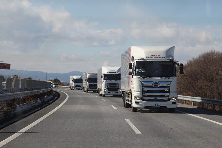 写真）自動運転トラック（イメージ）