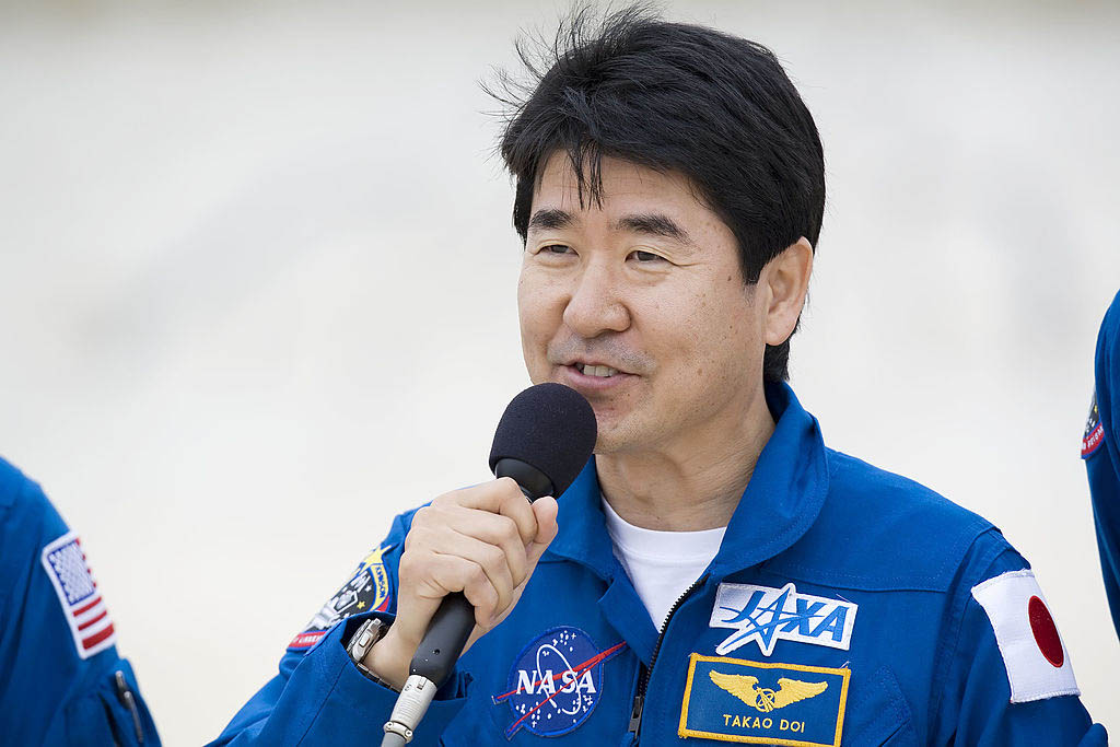 写真）土井隆雄元宇宙飛行士