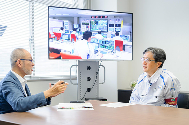 写真）筆者と相曽健司氏