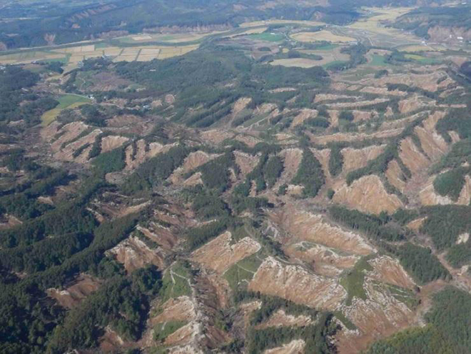 写真）平成30年北海道胆振東部地震